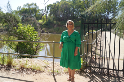 Little Sandy Bridge with Mayor Ashleigh Cagney