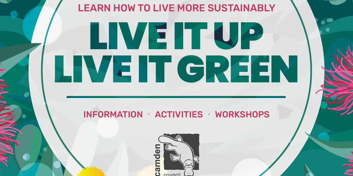 Live It Up Live It Green 2025 Social Media Tile