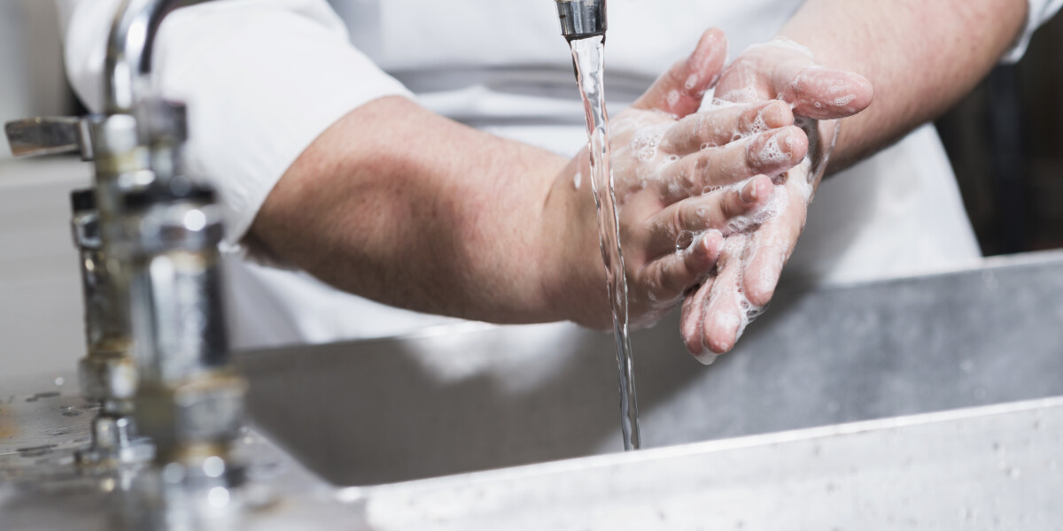 Wash hands
